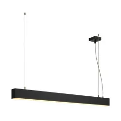 SLV GLENOS LED lampa wisząca biała, czarna, alu 1m, 2m