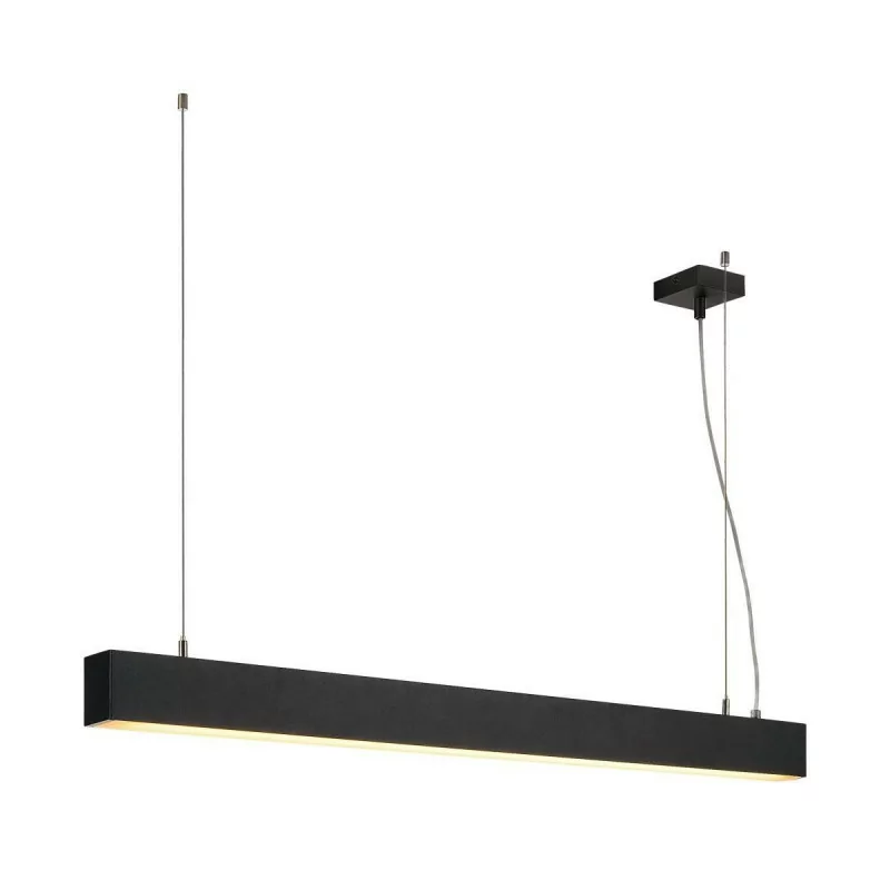 SLV GLENOS LED lampa wisząca biała, czarna, alu 1m, 2m