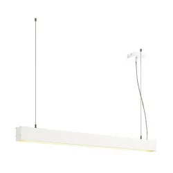 SLV GLENOS LED lampa wisząca biała, czarna, alu 1m, 2m