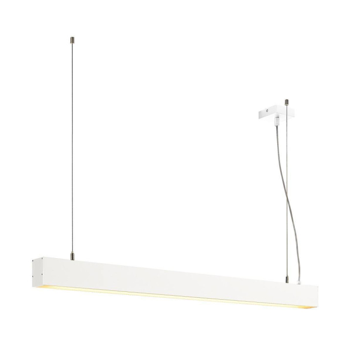 SLV GLENOS LED lampa wisząca biała, czarna, alu 1m, 2m