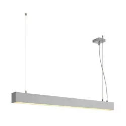 SLV GLENOS LED lampa wisząca biała, czarna, alu 1m, 2m