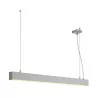 SLV GLENOS LED lampa wisząca biała, czarna, alu 1m, 2m