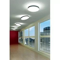 LINEA LIGHT MOVE S 7826, 7827 ceiling LED 54cm white, black