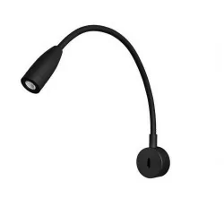 LEDS-C4 Decorative BED black wall light LED