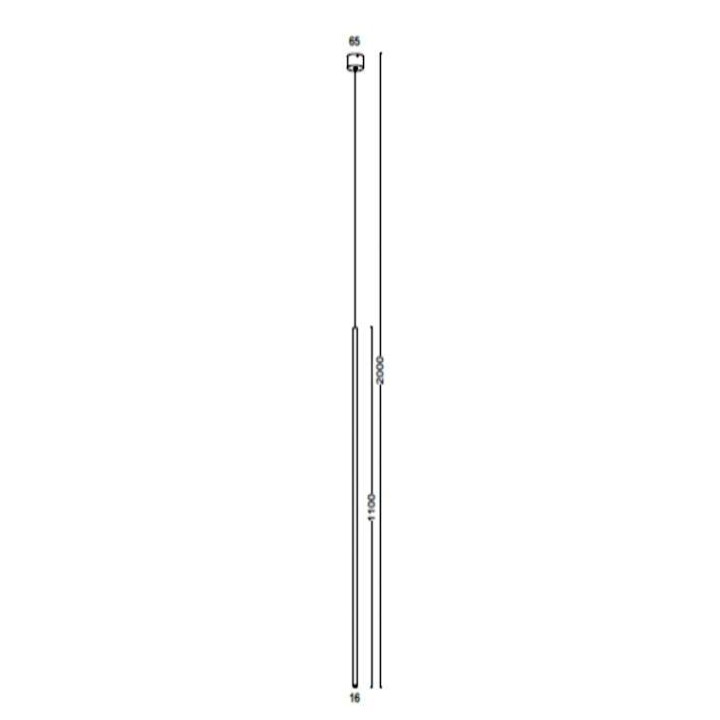 ELKIM SCOP ZWIS 012 SLIM biała, czarna, czerwona 1W