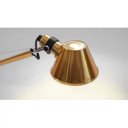 Artemide Tolomeo Tavolo Micro Gold biurkowa