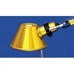 Artemide Tolomeo Tavolo Micro Gold biurkowa