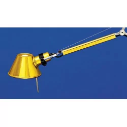 Artemide Tolomeo Tavolo Micro Gold desk lamp