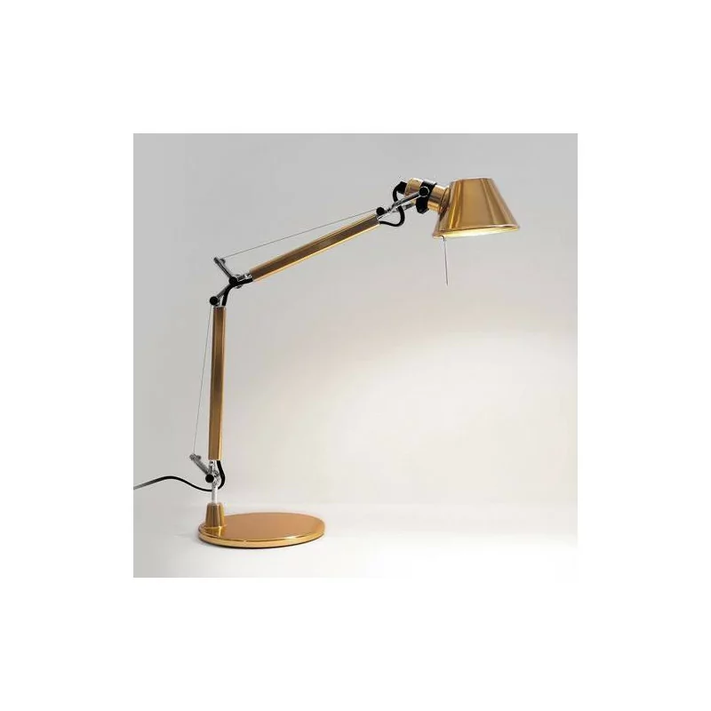 Artemide Tolomeo Tavolo Micro Gold desk lamp