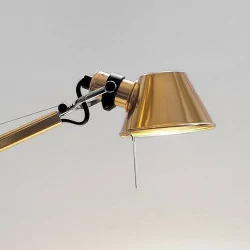 Artemide Tolomeo Tavolo Micro Gold biurkowa