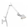 Artemide Tolomeo Parete Extra Halo alu, white, black wall light