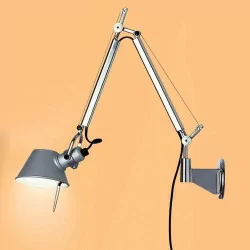 Artemide Tolomeo Micro Parete LED 8W aluminium wall light