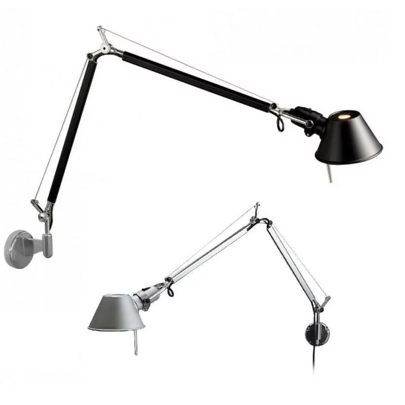 Artemide Tolomeo Parete MINI Wall aluminium, black