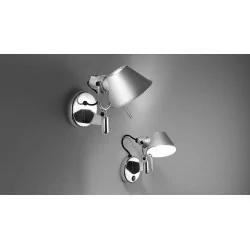 Artemide Tolomeo Faretto kinkiet Extra Halo E27, LED 10W