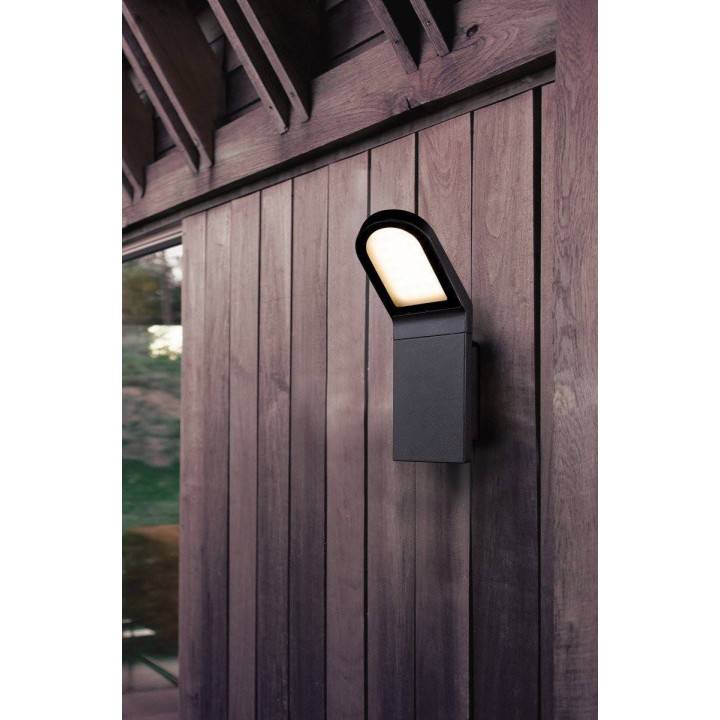 Wall light DOPO CASTELLO IP54 LED 9W anthracite