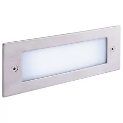 Outdoor recessed lamp DOPO BARLIA LED 0,8W polished steel