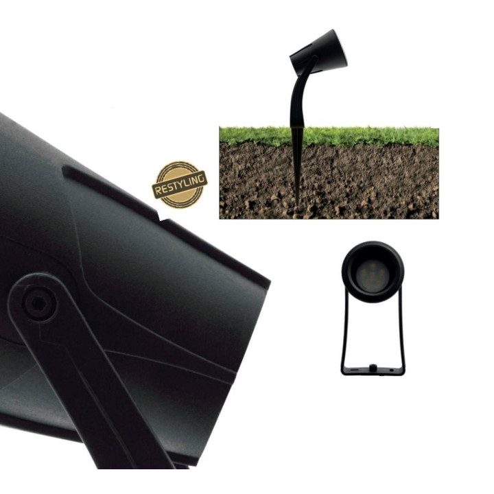 Floodlight IP65 DOPO GERONIMO GU10 230V