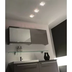 Recessed downlight IP44 EXO KRYSTAL LED 3W