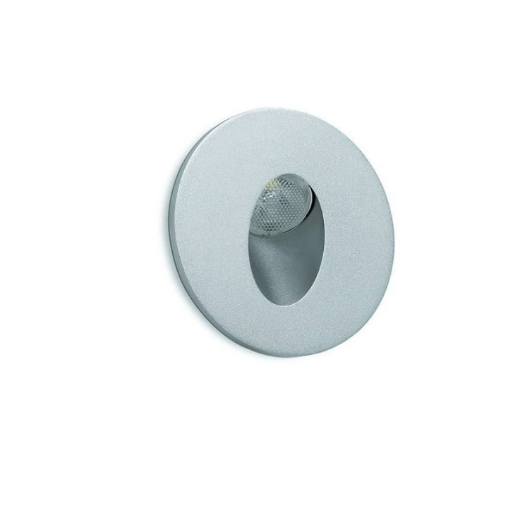 EXO LIGUR okrągła LED 3W biała, alu anodowane 230V