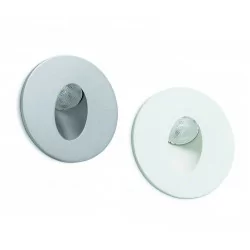 EXO LIGUR round LED 3W white, alu anodized 230V