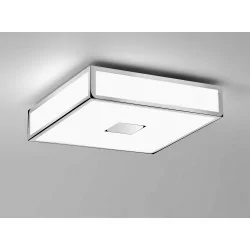 ASTRO Mashiko Classic 300 square ceiling IP44 30cmx30cm chrome, bronze