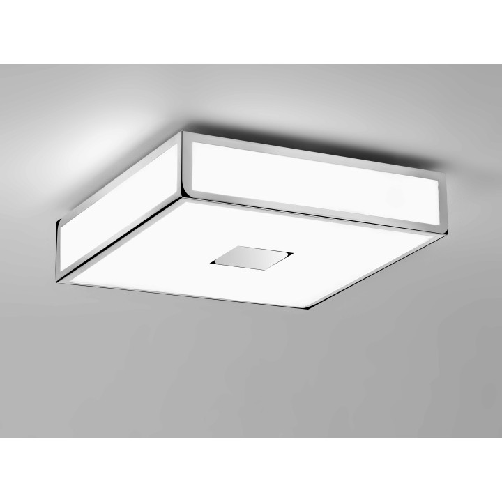 ASTRO Mashiko Classic 300 kwadratowy plafon IP44 30cmx30cm chrom, brąz