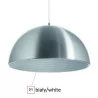 Pendant lamp EXO  MILDRED alu brushed