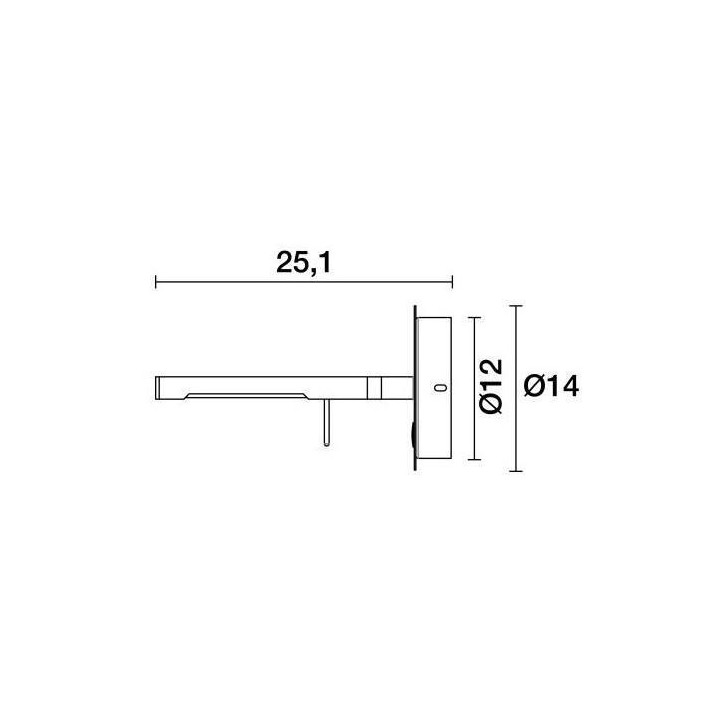 Kinkiet EXO BOOK LED 4W czarny