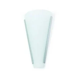 Wall lamp LED EXO MENKAR 12W nickel + glass opal