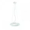 Pendant lamp EXO FRED LED 25W black, white, grey