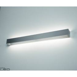 Wall lamp EXO RETT 90cm LED 24 white, alu brushed