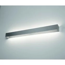 Wall lamp EXO RETT 90cm LED 24 white, alu brushed
