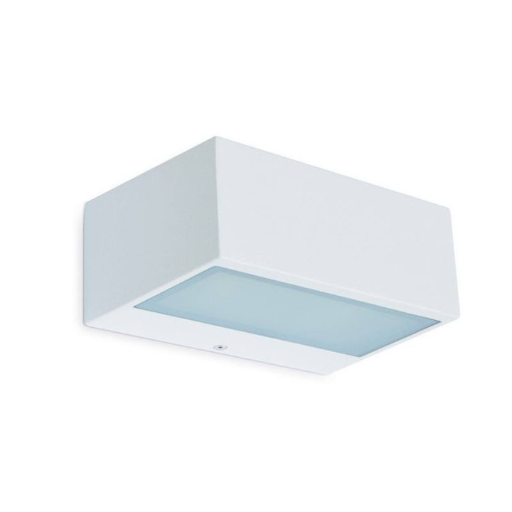 Kinkiet EXO IONA LED 13W biały, szary świeci g&oacute;ra/d&oacute;ł