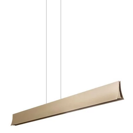 LEDS-C4 BRAVO lampa wisząca 120cm LED góra/dół złota