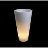 Illuminated LED plant pot DELLA 75cm, 90cm warm, cool, RGB