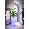Illuminated LED plant pot DELLA 75cm, 90cm warm, cool, RGB