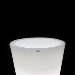 Illuminated LED plant pot DELLA 75cm, 90cm warm, cool, RGB