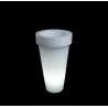 Illuminated LED plant pot PONS 75cm, 90cm warm, cool, RGB