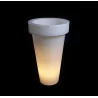 Illuminated LED plant pot PONS 75cm, 90cm warm, cool, RGB