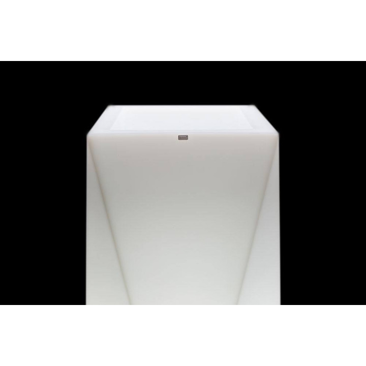 Illuminated LED plant pot NEVIS 75cm, 90cm warm, cool, RGB