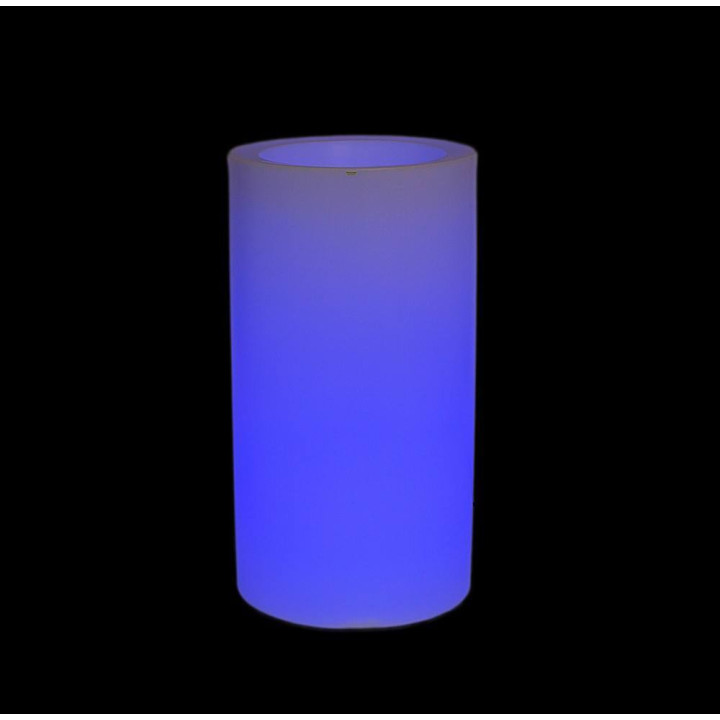 Illuminated LED plant pot TILLA 75cm, 90cm warm, cool, RGB