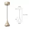 LEDS-C4 CHERRY pendant lamp LED