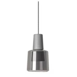 LEDS-C4 KHOI pendant lamp LED 19,5W white, grey