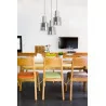 LEDS-C4 KHOI pendant lamp LED 19,5W white, grey