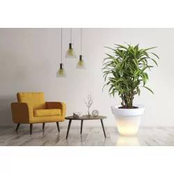 Illuminated LED plant pot GRANDE diam 88cm warm, cool, RGB