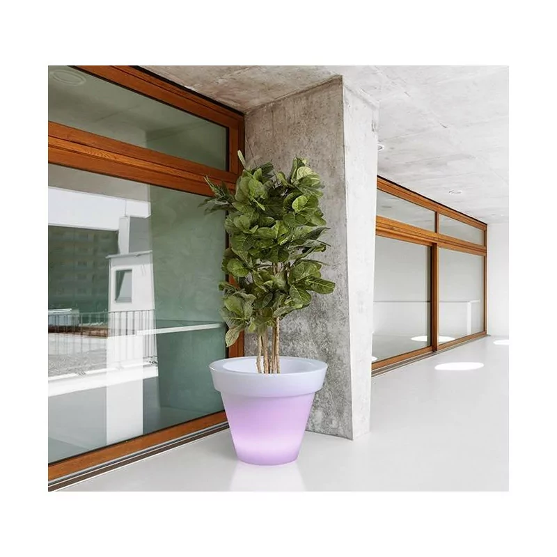 Illuminated LED plant pot GRANDE diam 88cm warm, cool, RGB