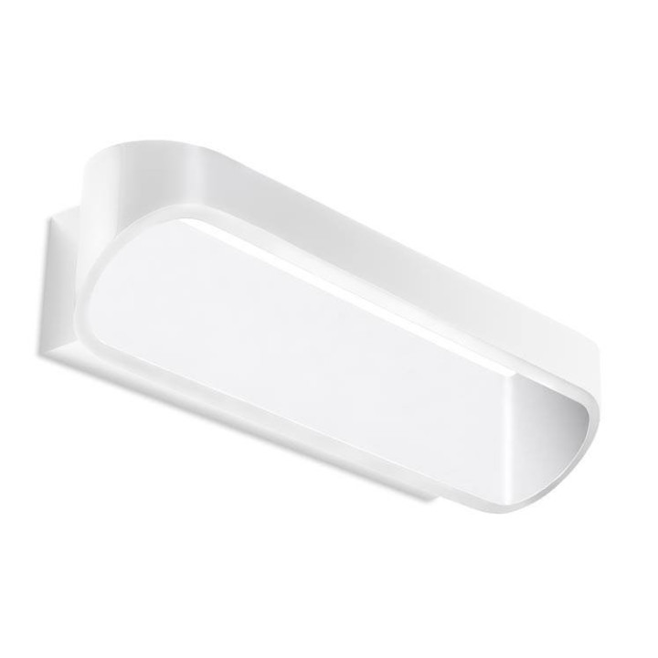 LEDS-C4 OVAL wall lamp LED 30cm white