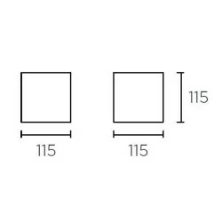 LEDS-C4 GES 05-1794-14-14 kinkiet z gipsu G9