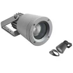 LEDS-C4 Hubble GU10 aluminium grey, urban grey