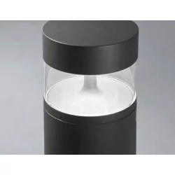 LEDS-C4 NEWTON LED 13W bollard lamp IP65 25cm, 80cm